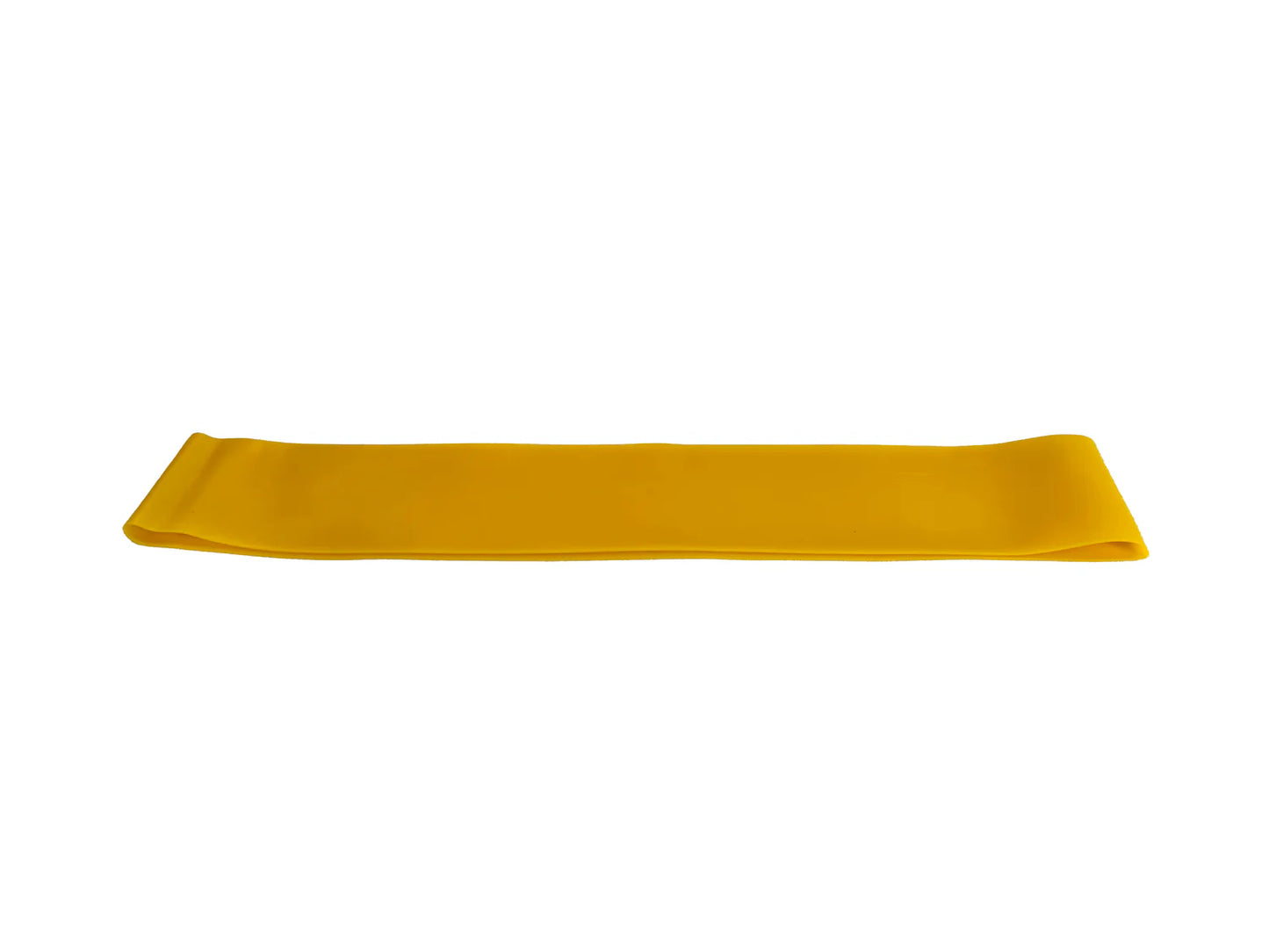 Bandes élastiques de résistance en boucle jaune